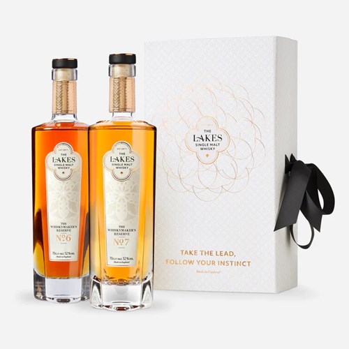 The Lakes Whiskymaker's Reserve Twin Gift Box 2x70cl - Shop Today